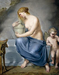 Vénus et Hymen pleurant, vers 1790