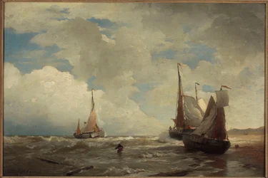 Sur la rive de la mer du Nord