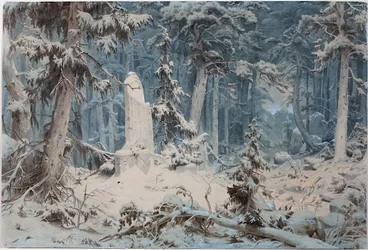 Forêt enneigée