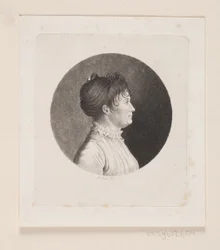 Portrait de femme inconnue