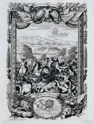 La victoire du prince Eugène de Savoie en Italie