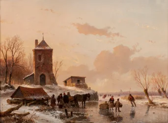 Chargement du traîneau