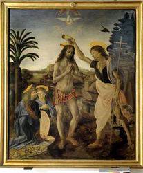 Baptême du Christ vers 1475 - 1478