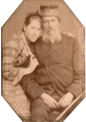 Yakov Petrovich Polonsky, poète russe, années 1880