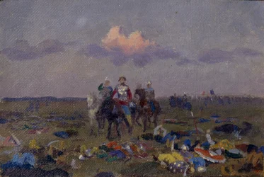 Sur le champ de bécassines