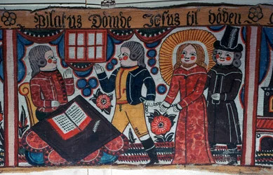 Représentation du Christ devant Ponce Pilate de Suède, 19ème siècle