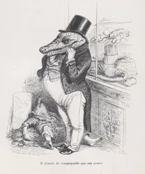 Seul son ventre était remarquable des Scènes de la vie privée et publique d