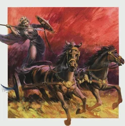 Reine Boadicea (d.c.60 AD) (gouache sur papier)
