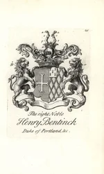 Blason et armoiries du très noble Henry Bentinck