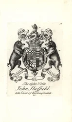 Armoiries et blason du très noble John Sheffield