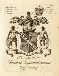 Blason du très honorable Francis Seymour Conway, Lord Conway