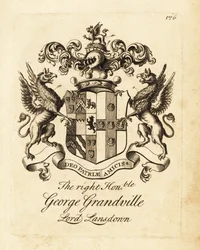 Blason du très honorable George Grandville, Lord Lansdown