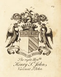 Blason du très honorable Henry St