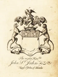 Blason du très honorable John St