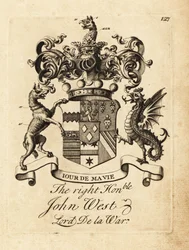 Blason du très honorable John West