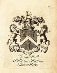 Blason du très honorable William Hatton