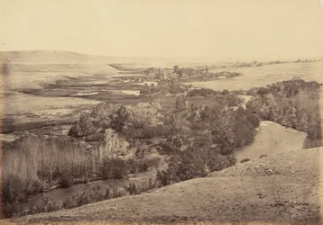 Planche 18. Vallée de la rivière Little Laramie, 1869 (photo)