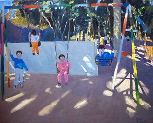 Enfants se balançant, 1996