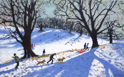Jour de Noël, Calke Abbey, Derby, 2017