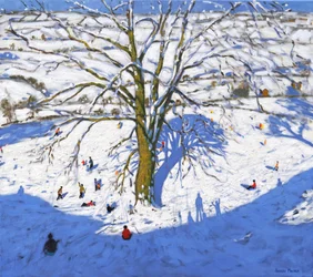 Colline, Elton, près de Rowsley, Chatsworth, Derbyshire (reworked)