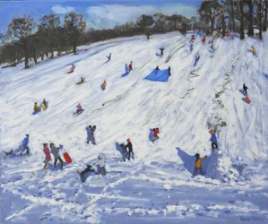 Grand bonhomme de neige, Chatsworth, 2012
