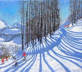 Ski, La Daille, Tignes, France