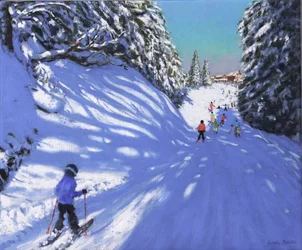 Ski, Samoens, Grand Massif, France, 2021