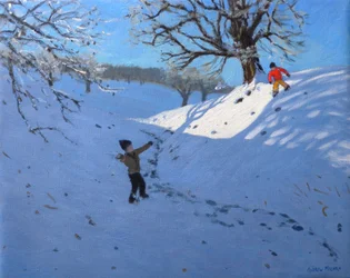 Bataille de boules de neige