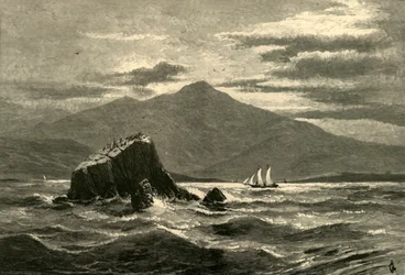 Mont Tamalpais et Porche Rouge, 1872