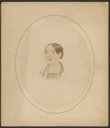 Portrait de Lavinia E. Walken (Mme A.J. Hill)