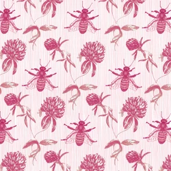 Trèfle et abeille, 2017