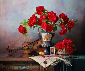 Roses classiques et violon
