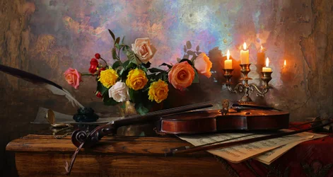 Nature morte musicale romantique
