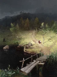Avant la tempête, 1918