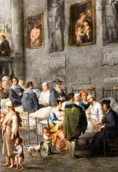 Assistance aux malades, vers 1640 (huile sur toile)