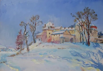 Le château ensoleillé de l