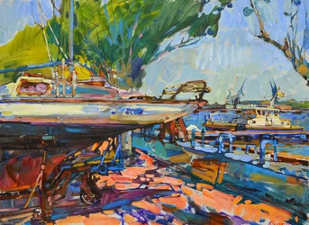 Le port de plaisance Vibrant Boatyard
