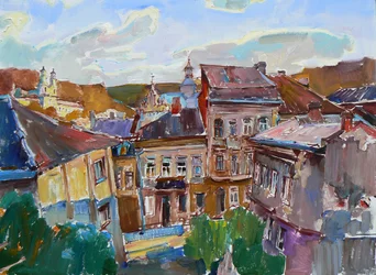 Les toits animés de la ville