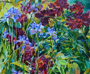 Un jardin fleuri et coloré