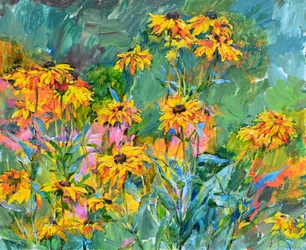 Fleurs estivales éclatantes