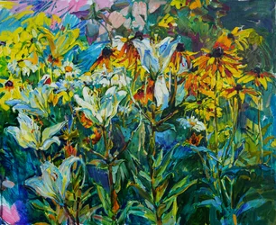 Un jardin estival haut en couleur