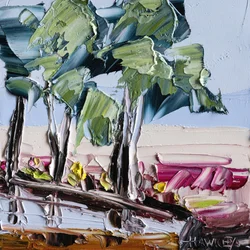 Paysage coloré d