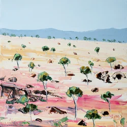 Les arbres roses du désert
