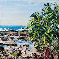 Un paysage côtier plein de vie