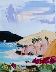 Un paysage côtier plein de vie