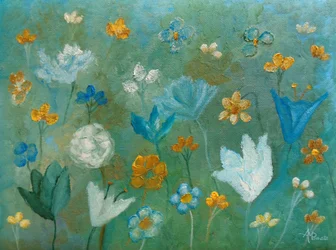 Jardin Aqua Blossom