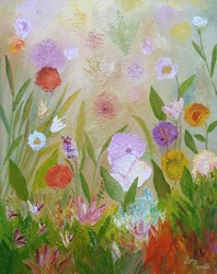Fleurs colorées du jardin