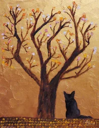Chat « Golden Bloom »