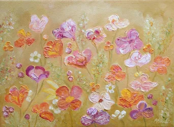 Un jardin floral aux couleurs éclatantes