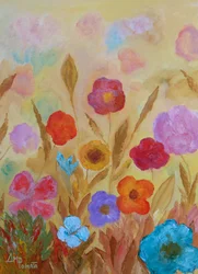 Fleurs éclatantes du jardin